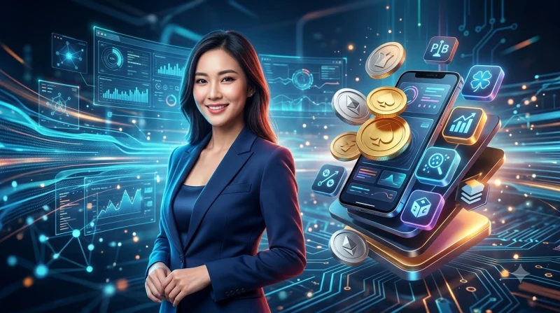 Kính phóng đại minh họa cách đối chiếu dữ liệu khi soi cầu Hoàng Phát