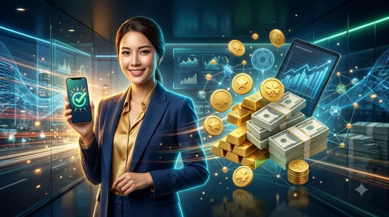 Minh họa kiểm tra số dư và trạng thái sau khi nạp tiền WW88