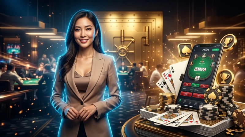 Người mới tìm hiểu quy trình chơi Poker online có trách nhiệm